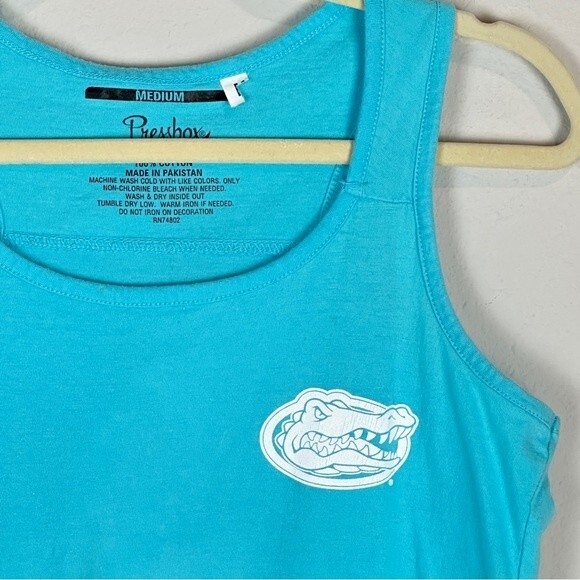 Florida Gators Turquoise Pineapple Tank Top M - Picture 2 of 7